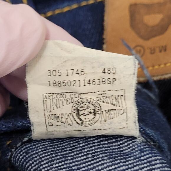 Vintage 80s LEE Riders Jeans Womens 4 28x31 Talon Union USA - Picture 5 of 16